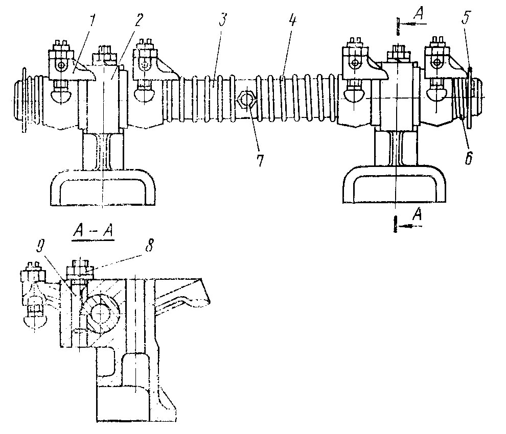Коромысла клапанов и механизм декомпрессора