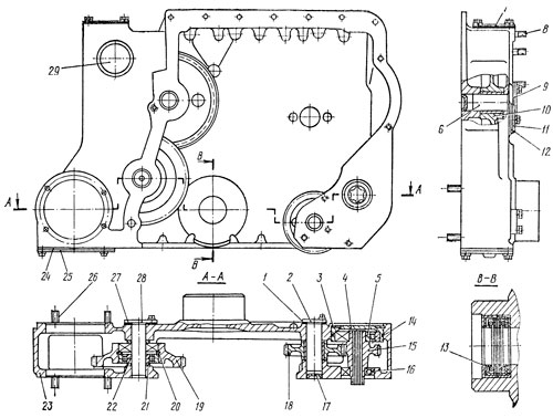 Кожух шестерен распределения